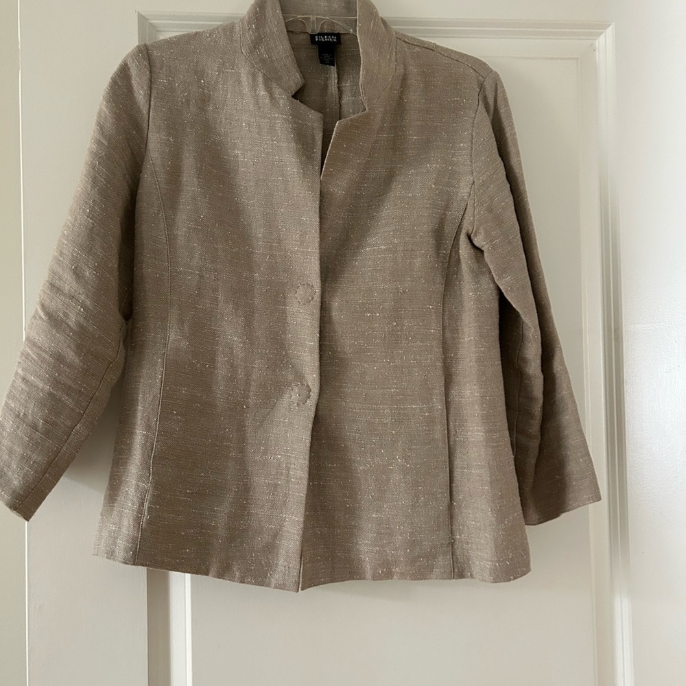 Eileen Fisher Tan Women's Blazer